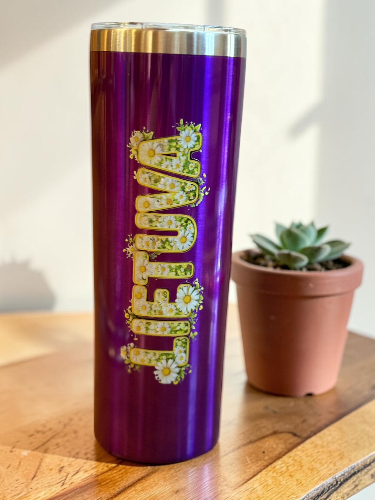 LIETUVA Chamomile Skinny Tumbler