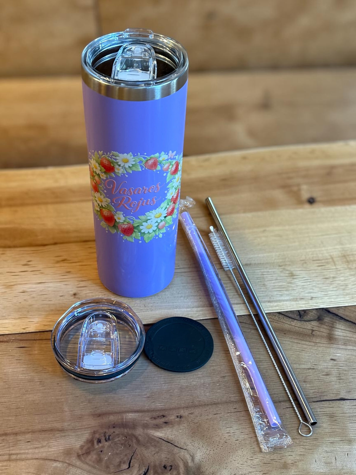 VASAROS ROJUS skinny Tumbler