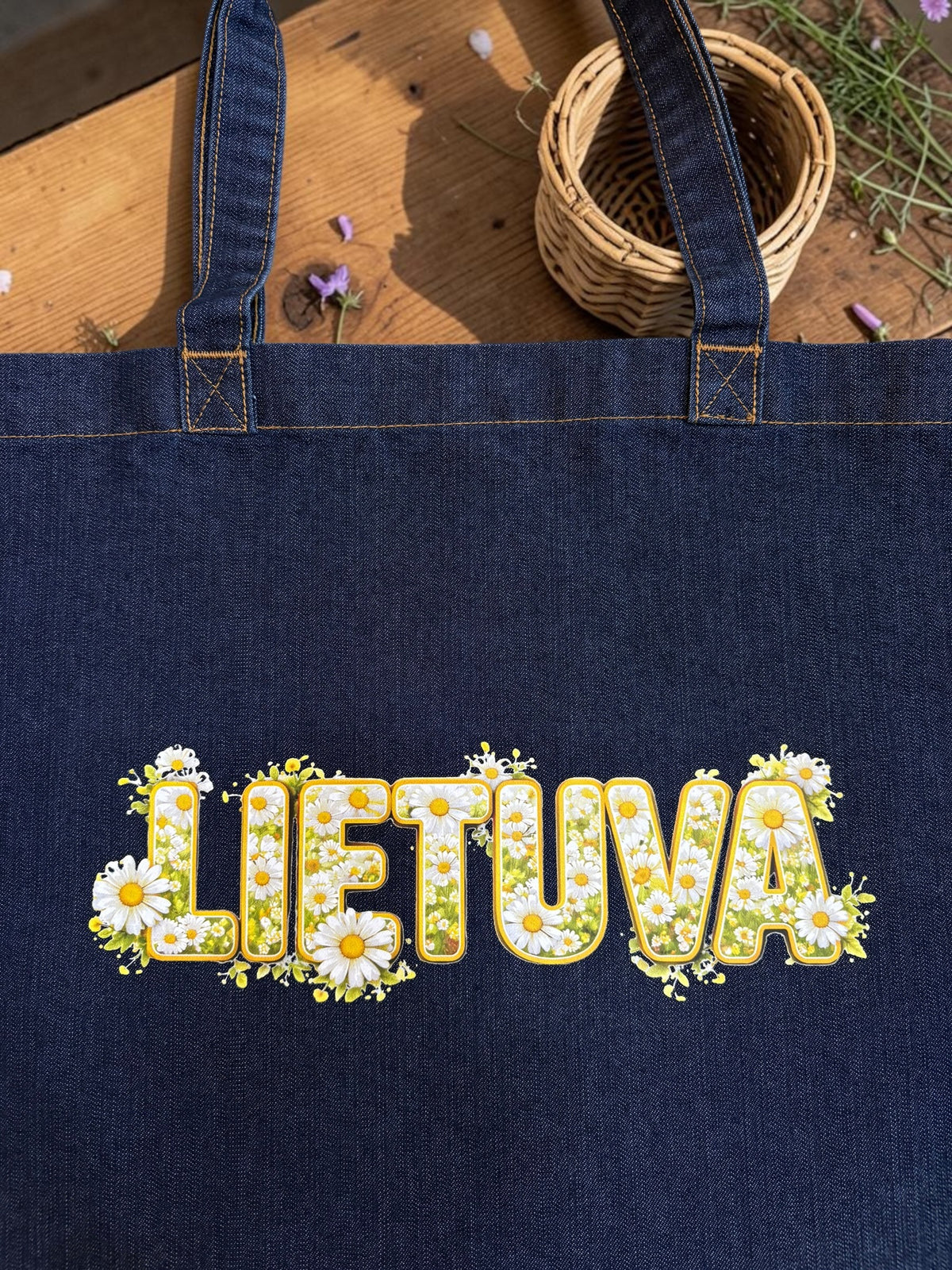 Graphic Design DENIM TOTE BAG