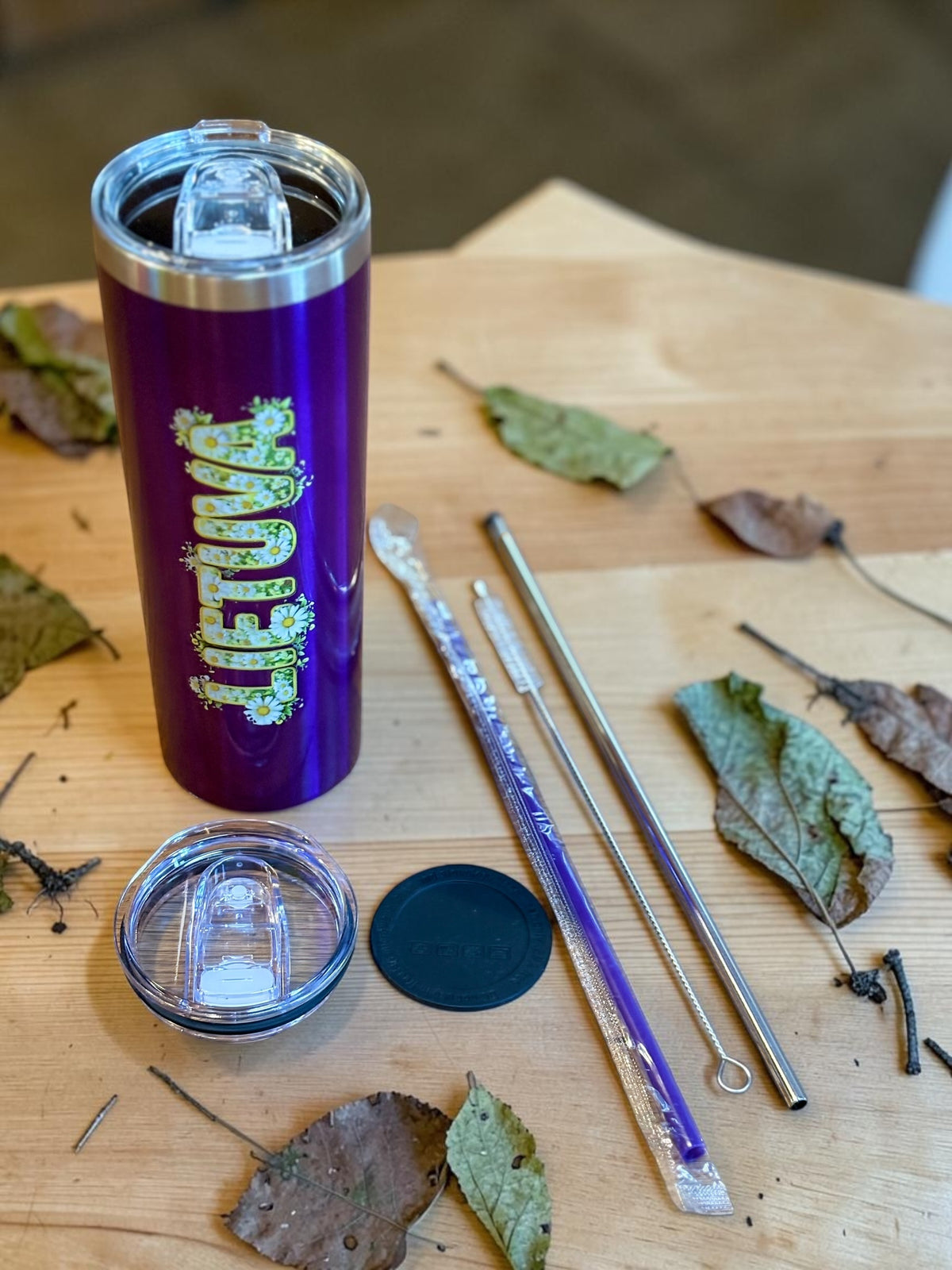 LIETUVA Chamomile Skinny Tumbler