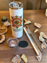 LITHUANIAN HERITAGE skinny Tumbler
