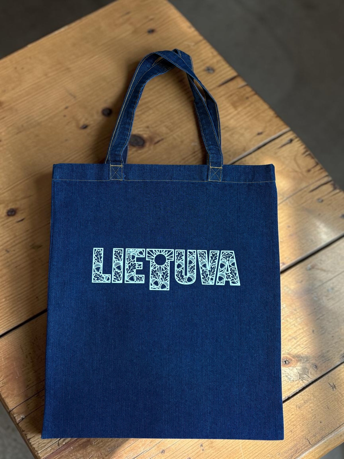 Graphic Design DENIM TOTE BAG