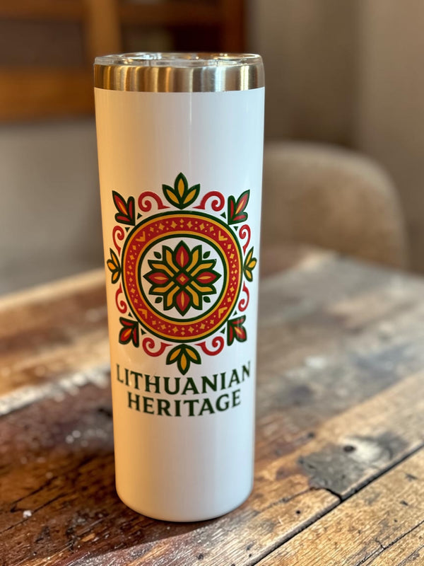 LITHUANIAN HERITAGE skinny Tumbler