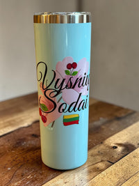 VYŠNIŲ SODAI skinny Tumbler