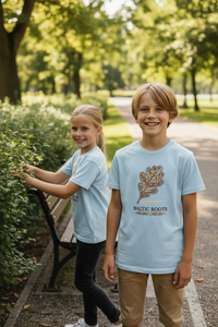 Youth BALTIC ROOTS Light Blue T-Shirt