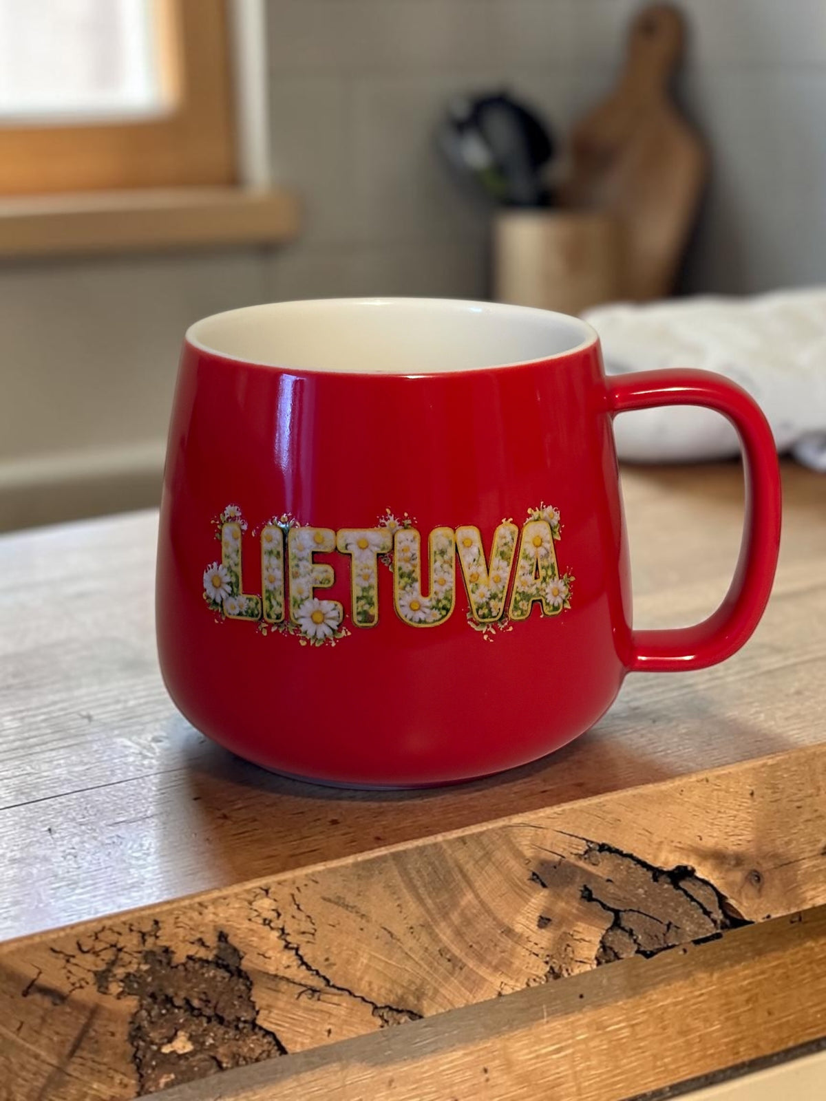 LIETUVA Chamomile Coffee Mug