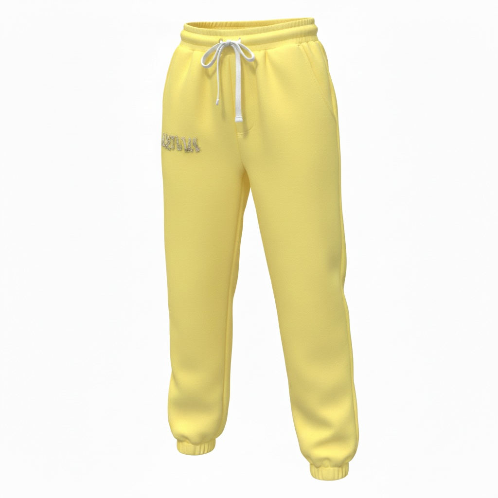 LIETUVA Chamomile Girls Fleece Sweatshirt and Jog Pants Set