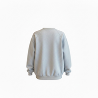 LAISVĖ Oversized Fleece V-Neck Sweatshirt