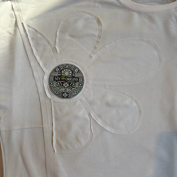 MY ORIGINS Flower Patch Plus Size Top