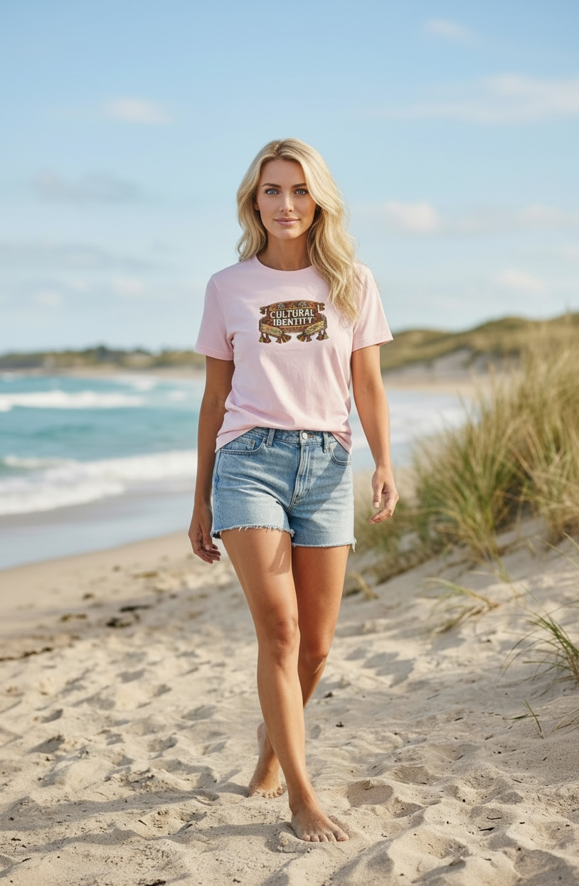 CULTURAL IDENTITY Pink T-Shirt
