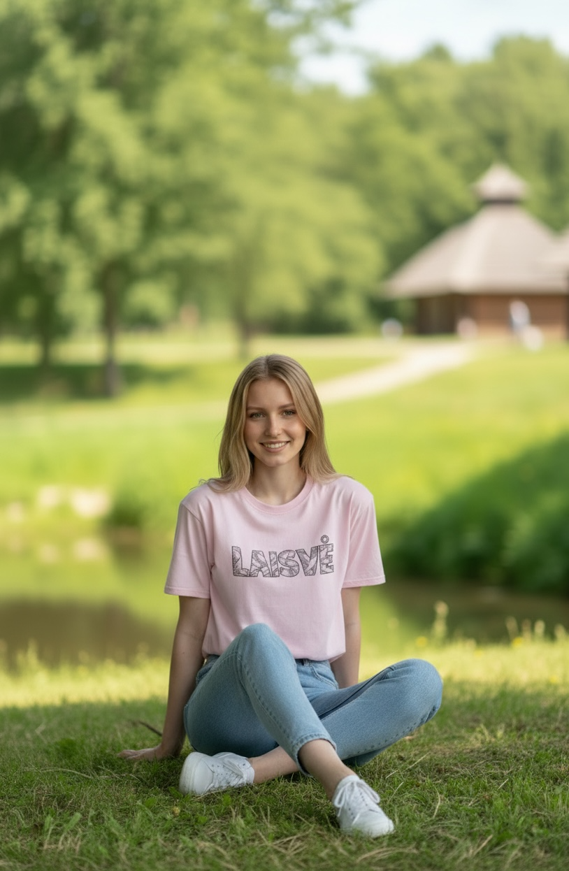 LAISVĖ Pink T-Shirt